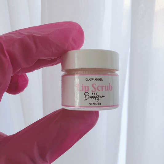 Bubblegum lip scrub