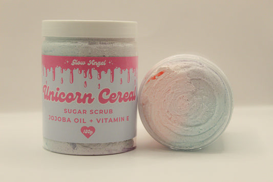 Unicorn cereal (Whipped sugar scrub)