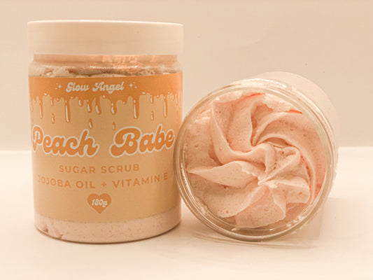 Peach babe ( Whipped sugar scrub )