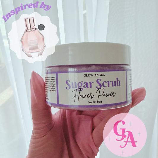 Flower Power (Whipped sugar scrub )