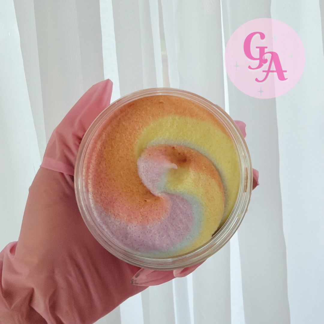 Fruit loops  (foaming sugar scrub)
