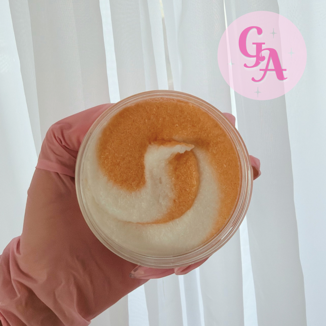 Mango Tango ( Whipped sugar scrub )
