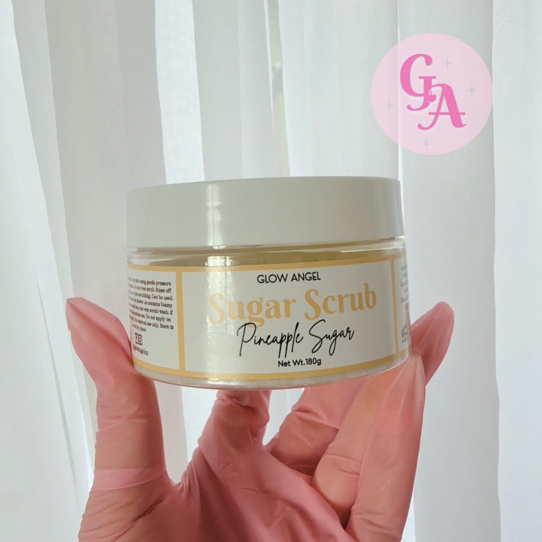 Pineapple sugar (Whipped sugar scrub)