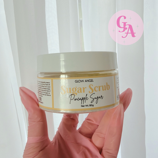 Pineapple sugar (Whipped sugar scrub)